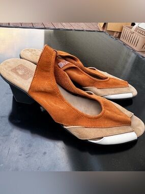 Arche Leather Sandals size 40 brown